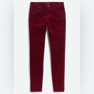 Women's Burgundy Corduroy Pants